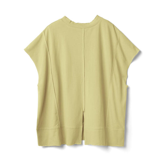 GRL(グレイル)の新品★GRL アウトシームバックスリットTシャツ[ze606] レディースのトップス(Tシャツ(半袖/袖なし))の商品写真