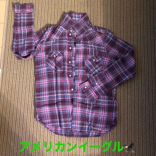 アメリカンイーグル(American Eagle)のアメリカンイーグル　シャツ　s/p(シャツ/ブラウス(長袖/七分))