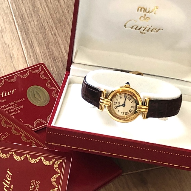 □ Cartier カルティエ マストコリゼ ヴェルメイユ ギャランティ付