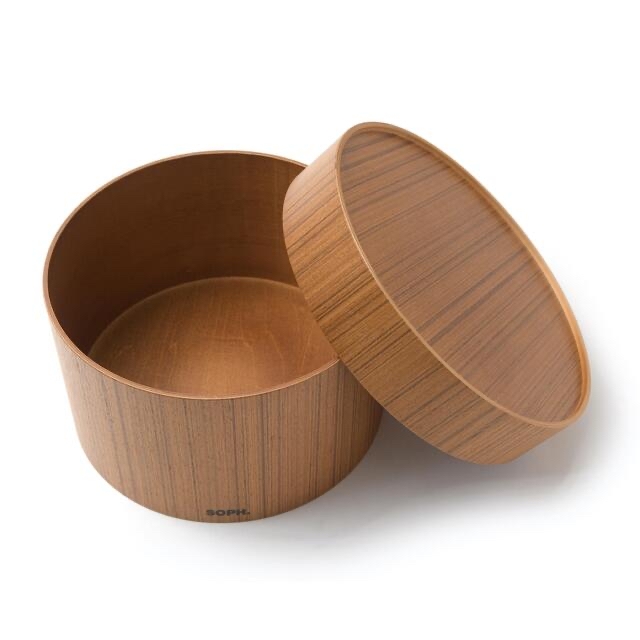 SOPH. SAITO WOOD ROUND BOX | thebasehealth.com.au