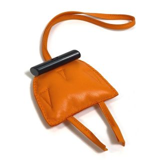 エルメス バッグチャーム プティアッシュ フクロウ ルビー スイフト/ヴォーエプソン/シルク HERMES ふくろう