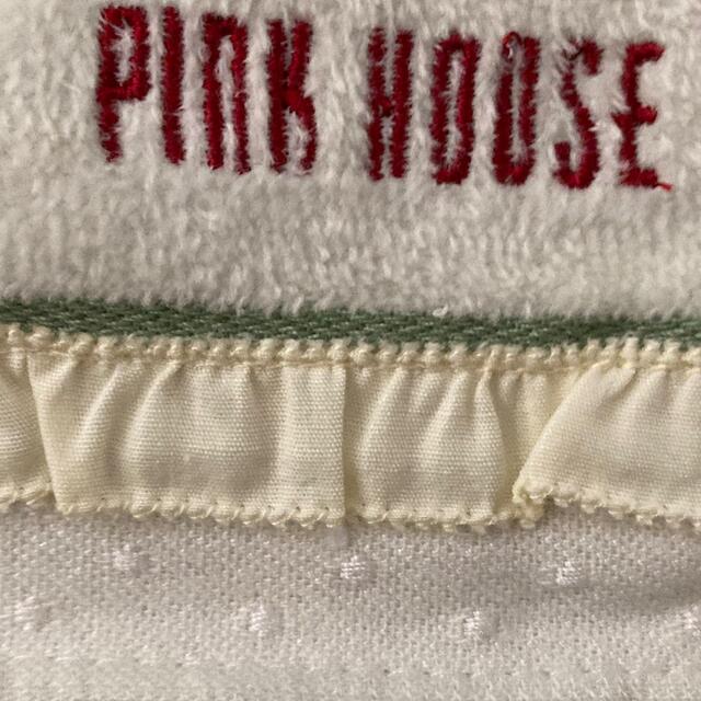 PINK HOUSE(ピンクハウス)のお値下げ☆ピンクハウス未使用新品　フェイスタオル　ミントグリーンさくらんぼレース インテリア/住まい/日用品の日用品/生活雑貨/旅行(タオル/バス用品)の商品写真