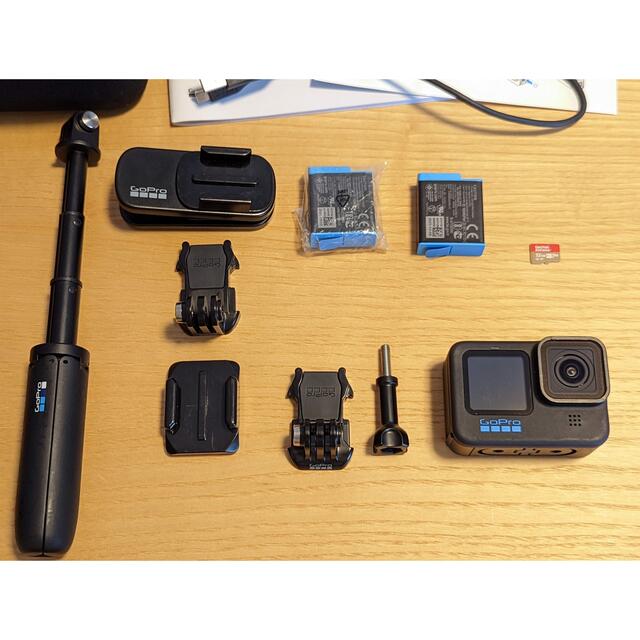 GoPro - 美品 GoPro HERO 10 純正アクセサリー2点 バッテリー2個 32GB