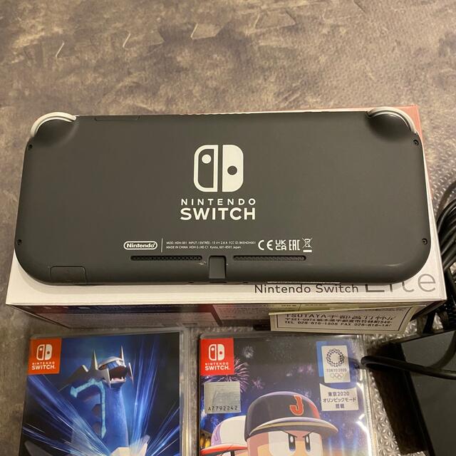 NINTENDO SWITCH LITE グレー セット売り