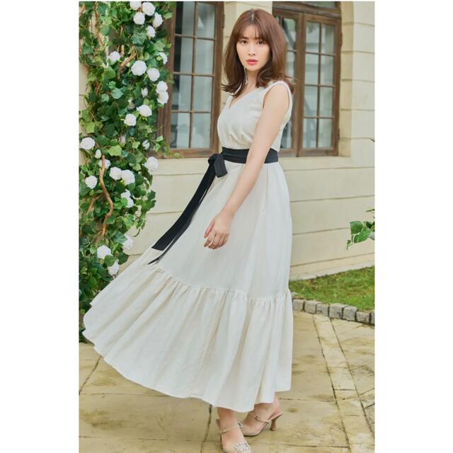 Her lip to - Her lip to Linen Belted Maxi Dressの通販 by mofufu's