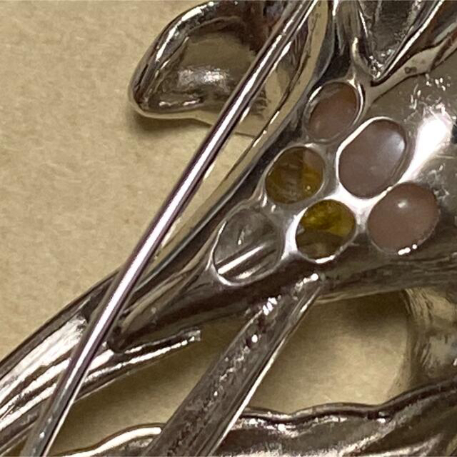 シルバー　silver 刻印あり　ブローチ　ペンダントトップ レディースのアクセサリー(ネックレス)の商品写真