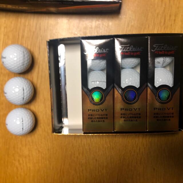 タイトリスト titleist prov1 ゴルフボール 11個新品+AVX1個