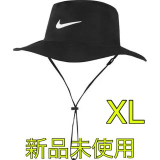 ナイキ(NIKE)のナイキ バケット ハット キャンプ ゴルフ黒 XL(ハット)