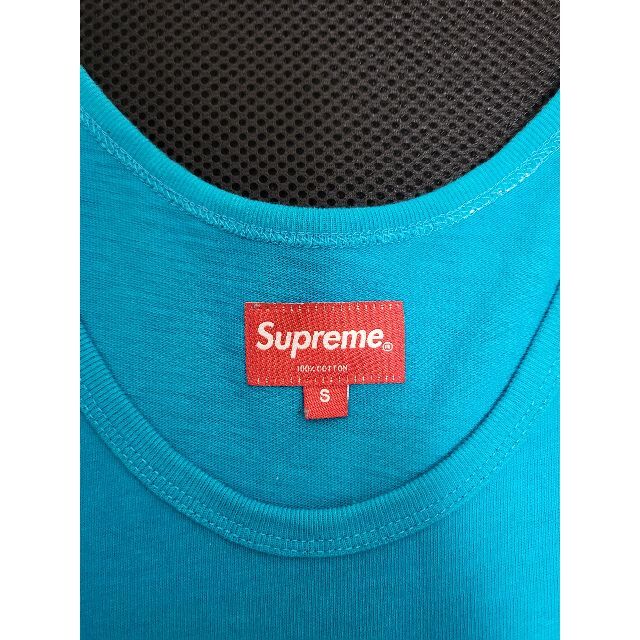 Supreme(シュプリーム)のSupreme Splatter Tank Top Teal S シュプリーム メンズのトップス(タンクトップ)の商品写真