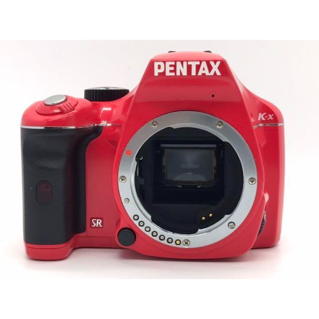 スマホ転送OK！ PENTAX K-x レッド 標準レンズセット #1295 4