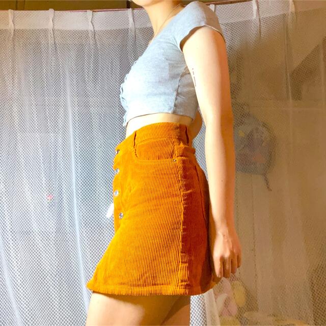 ZARA(ザラ)のZARA コーデュロイミニスカート レディースのスカート(ミニスカート)の商品写真
