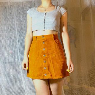 ザラ(ZARA)のZARA コーデュロイミニスカート(ミニスカート)