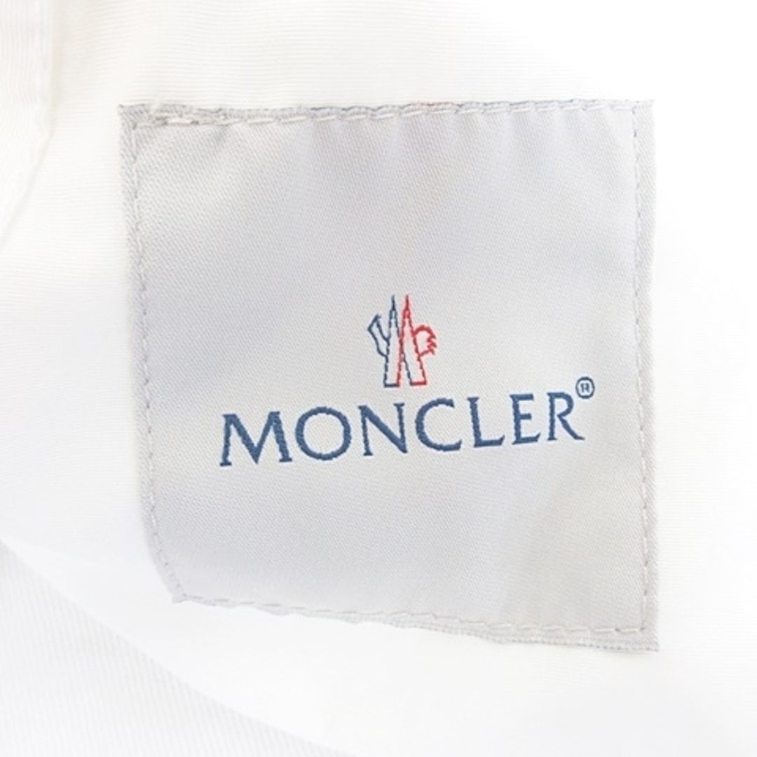 MONCLER(モンクレール)のモンクレール MONCLER コート トレンチコート ベルト 白 ホワイト 0 レディースのジャケット/アウター(トレンチコート)の商品写真