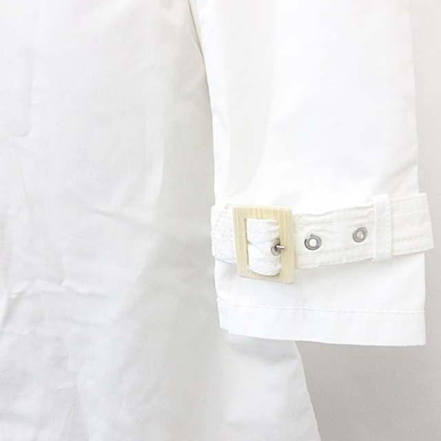 MONCLER(モンクレール)のモンクレール MONCLER コート トレンチコート ベルト 白 ホワイト 0 レディースのジャケット/アウター(トレンチコート)の商品写真