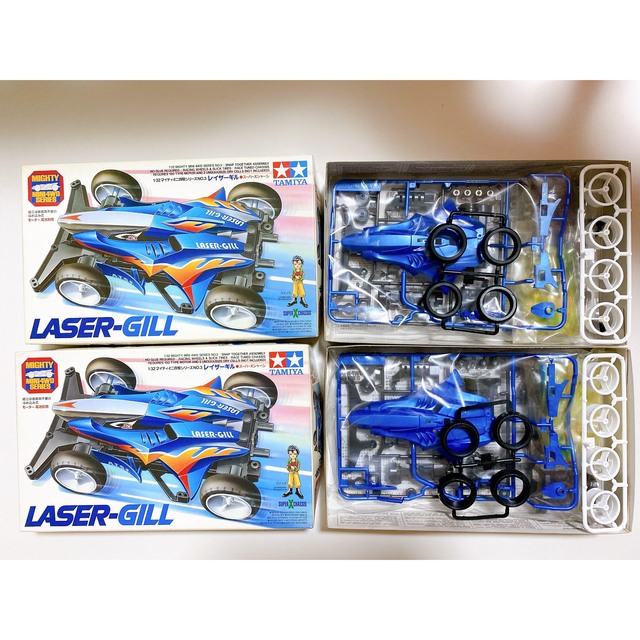 未使用　TAMIYA 1/32 マイティミニ四駆シリーズ 4箱 まとめ売り