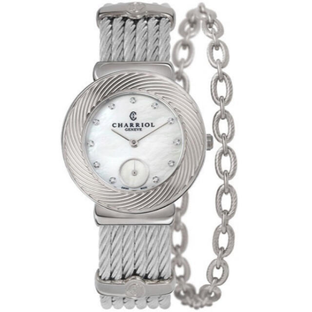 大流行中！ CHARRIOL - シャリオール 時計 サントロペ 腕時計 - www