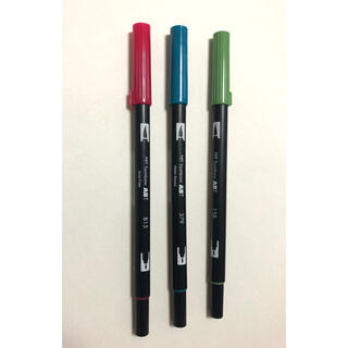 トンボエンピツ(トンボ鉛筆)のトンボ鉛筆 TOMBOW ABT 3本セット　新品(ペン/マーカー)