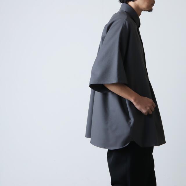 Graphpaper ストレッチカルゼショートヨークスリーブシャツ