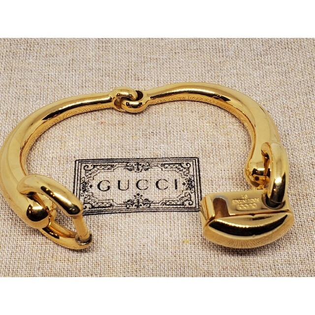 【超レア美品】GUCCI ゴールド ホースビット ブレスレット トム・フォード期