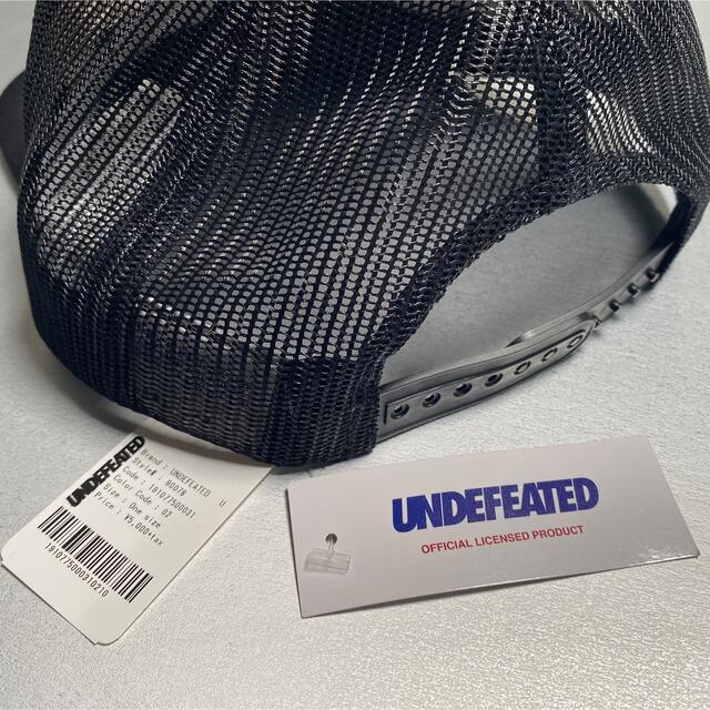 UNDEFEATED(アンディフィーテッド)のJ2016様専用 新品 UNDEFEATED CAP キャップ ブラック メンズの帽子(キャップ)の商品写真