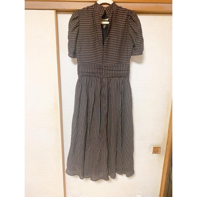 herlipto  Striped Midi Dress 1