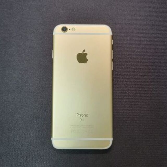 【ジャンク品】iPhone6s シャンパンゴールド 64GB SIMロック解除済