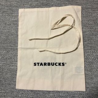 スターバックスコーヒー(Starbucks Coffee)のSTARBUCKS  オーガニックコットン　ラッピング袋(ショップ袋)