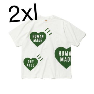 ヒューマンメイド(HUMAN MADE)のhuman made BIG HEART T-SHIRT XXL(Tシャツ/カットソー(半袖/袖なし))