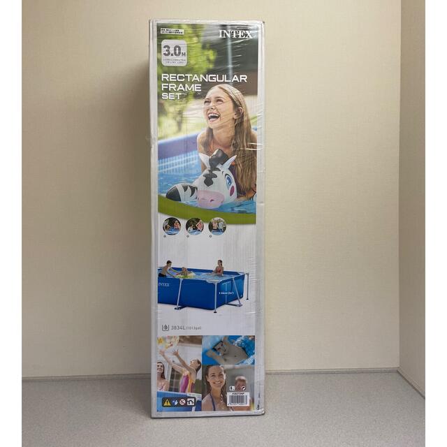 INTEX インテックス フレームプール 【3m×2m×75cm 】-