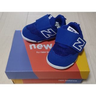 ニューバランス(New Balance)のニューバランス NEW-B 11cm ベビーシューズ スニーカー ネイビー(スニーカー)