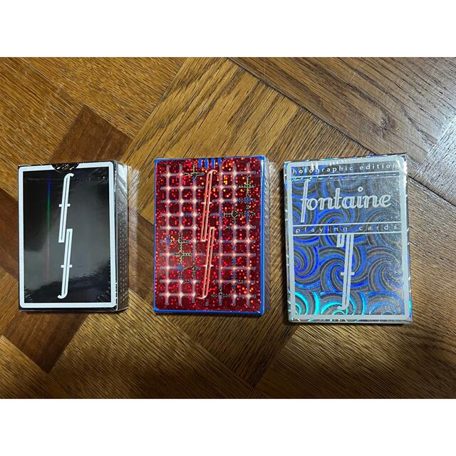 fontaine red grid spiral black holo 激レア その他 トランプ/UNO
