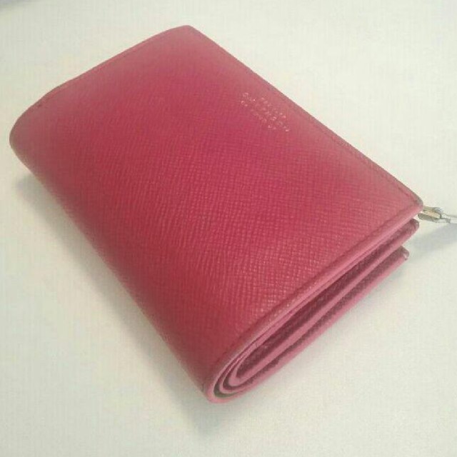 スマイソン Smythson ウォレット ピンク