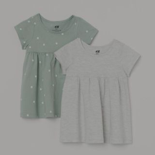 エイチアンドエム(H&M)のH&Mベビーワンピース 70サイズ(ワンピース)