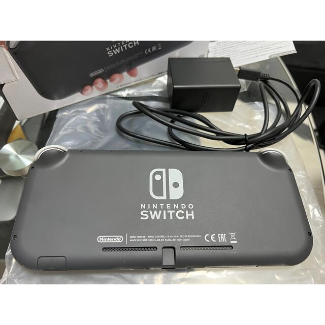 Nintendo Switch(ニンテンドースイッチ)のNintendo Switch Liteグレー エンタメ/ホビーのゲームソフト/ゲーム機本体(家庭用ゲーム機本体)の商品写真