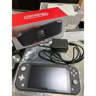 ニンテンドースイッチ(Nintendo Switch)のNintendo Switch Liteグレー(家庭用ゲーム機本体)