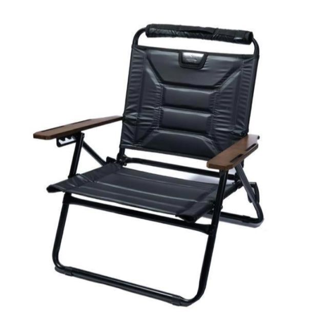 AS2OV RECLINING LOW ROVER CHAIR アッソブ チェアBLACK耐荷重
