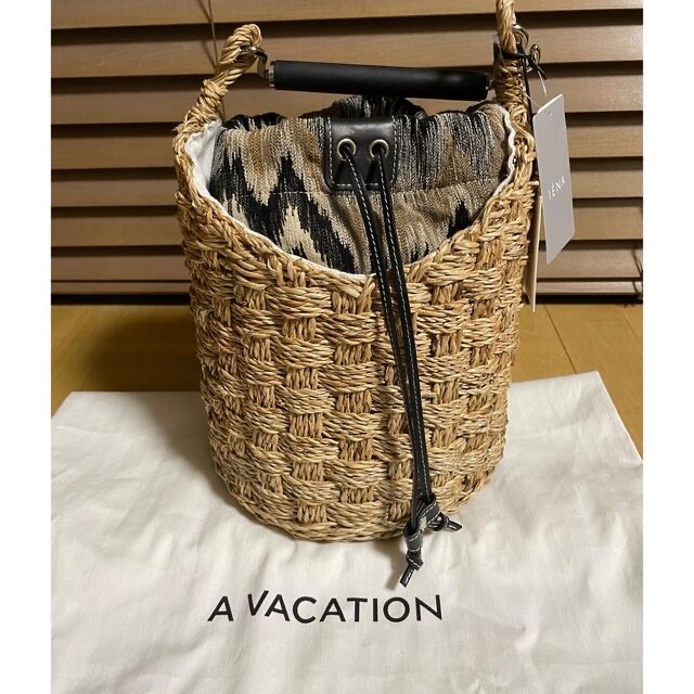 半額以下⭐︎IENA購入⭐︎A VACATION カゴバッグ BUCKETバッグ