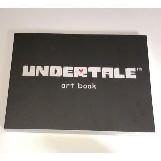 ニンテンドースイッチ(Nintendo Switch)の【定価4400円】undertale アートブック(日本語版)【超美品】(アート/エンタメ)