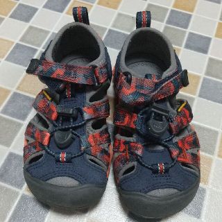 キーン(KEEN)の【中古】KEEN  キッズサンダル  16cm(サンダル)