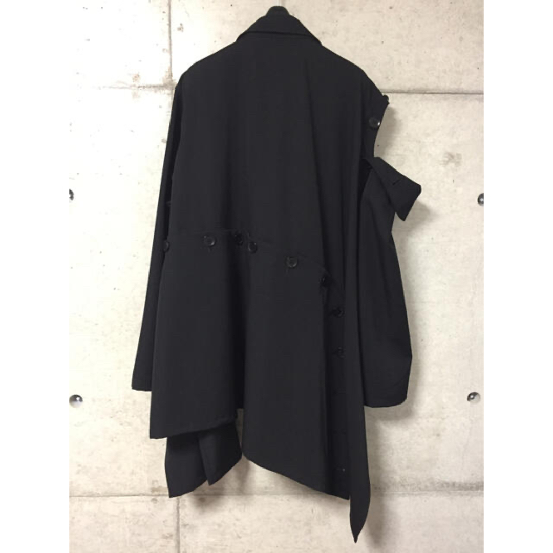 Yohji Yamamoto(ヨウジヤマモト)のyohji yamamoto■ヨウジヤマモト アシンメトリー ジャケット レディースのジャケット/アウター(その他)の商品写真