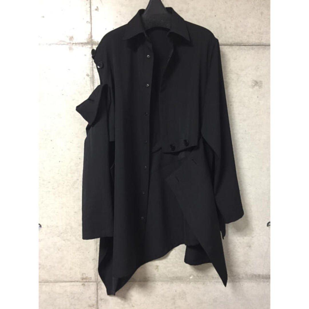 yohji yamamoto■ヨウジヤマモト アシンメトリー ジャケット定価118800円〔タグあり〕