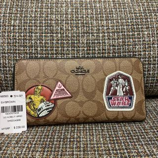 コーチ(COACH)の本体のみ　88560 長財布　スターウォーズコラボ(長財布)