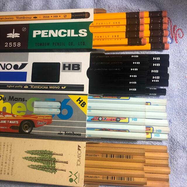 トンボ鉛筆(トンボエンピツ)のトンボ鉛筆、HB、46本 エンタメ/ホビーのアート用品(鉛筆)の商品写真