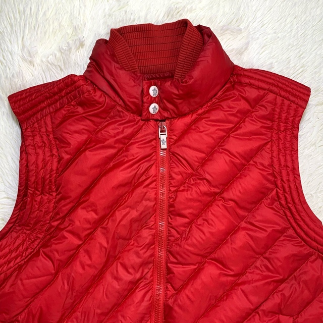 おりますが MONCLER ガムブルー ダウンベストの通販 by K's☆SALE情報