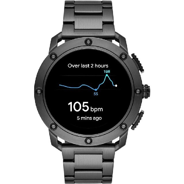 DIESEL(ディーゼル)の【新品未使用】 DIESEL ディーゼル スマートウォッチ ガンメタル メンズの時計(腕時計(デジタル))の商品写真