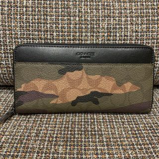 コーチ(COACH)の専用　87189 コーチ　長財布　ブラック×迷彩(長財布)