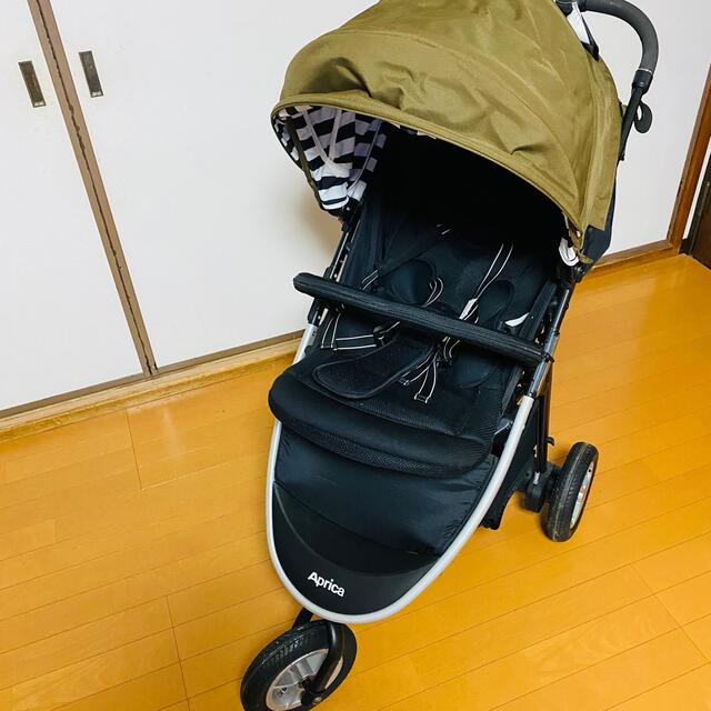 アップリカ ベビーカー スムーヴ オリーブストライプ | bombaytools.com