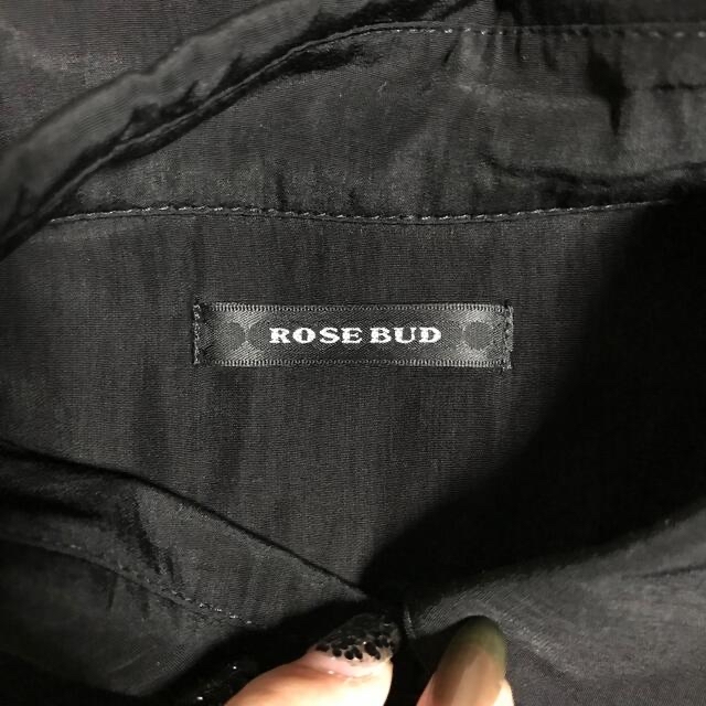 ROSE BUD(ローズバッド)の【ROSEBUDローズバット】ノースリーブギャザーブラウス　チュニック レディースのトップス(シャツ/ブラウス(半袖/袖なし))の商品写真