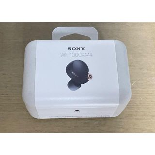 ソニー(SONY)の新品未開封　SONY WF-1000XM4B ブラック ワイヤレスイヤホン(ヘッドフォン/イヤフォン)