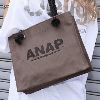 アナップ(ANAP)のアナップ　トートバッグ　ボックストート　新品未使用　タグ付(トートバッグ)